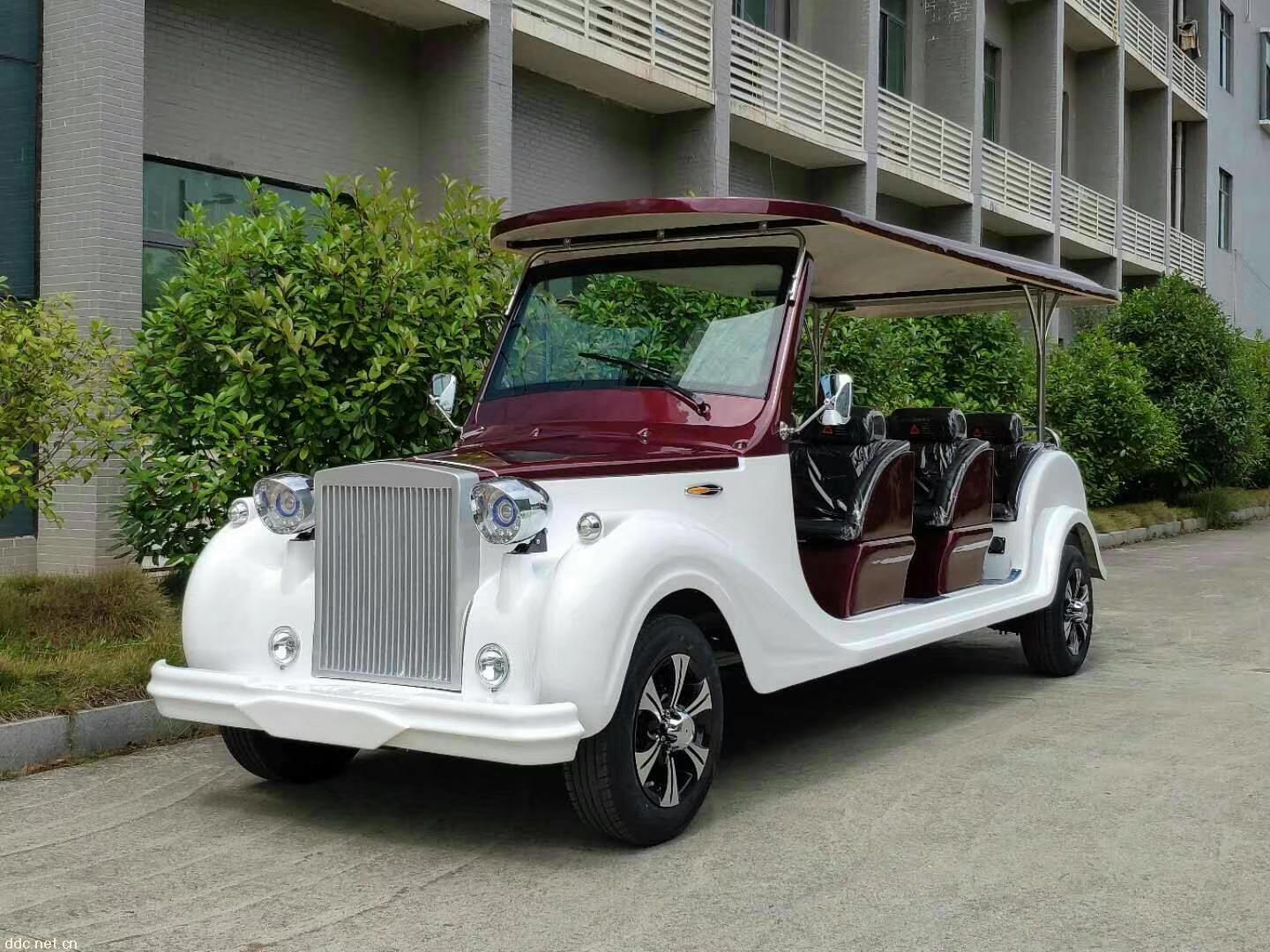 豪華仿古8座電動老爺車